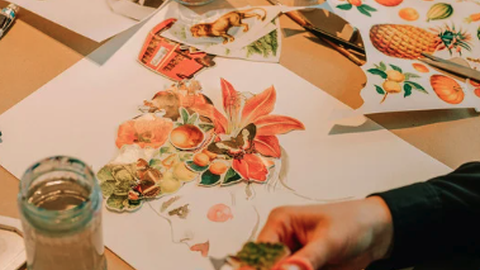 Atelier créatif : Scrapbooking, collage et création